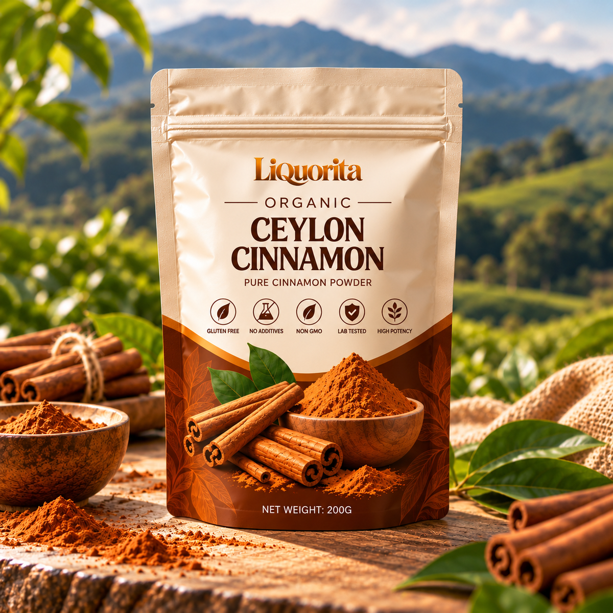 Liquorita Organic Ceylon Cinnamon